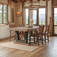 Reclaimed Teak Dining Table Cabin Style