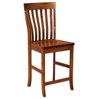 Theodore Deep Bend Bar Stool - Stationary