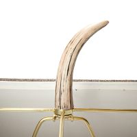 Single Antler Table Lamp