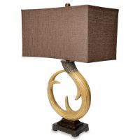 Antler Twirl Table Lamp
