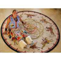 Battle Records Rug