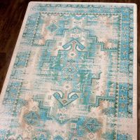 Torn Seaside Rug - Water's Edge