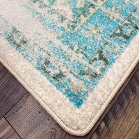 Torn Seaside Rug - Water's Edge