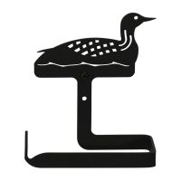 Wrought Iron Loon Traditional Tissue Holder