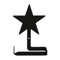Wrought Iron Star Traditional Tissue Holder