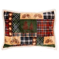 Tree Plaid Plush Sherpa Comforter Set