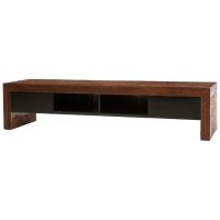 Urban Rustic Flat Screen TV Stand - Natural Reclaimed Wood