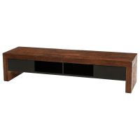 Urban Rustic Flat Screen TV Stand - Natural Reclaimed Wood