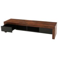 Urban Rustic Flat Screen TV Stand - Natural Reclaimed Wood
