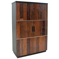Urban Rustic Reclaimed Linen Closet