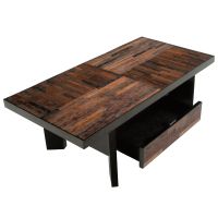 Urban Rustic Reclaimed Wood Coffee Table