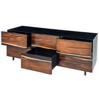 Urban Rustic Wildwood 6 Drawer TV Stand