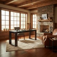 Reclaimed Wood Office Furniture