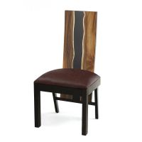 Urban Rustic Wildwood Upholstered Dining Chair
