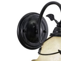 Vine 1-Light Oil Shale Vanity Light