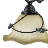 Vine 3-Light Oil Shale Vanity Light