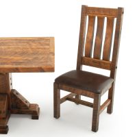 Sawmill Comfort Barnwood Dining Side Chair