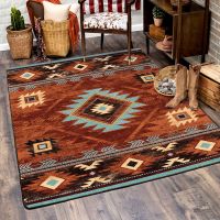 Whiskey River Rug - Rust
