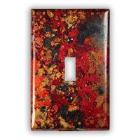 Wildfire 1 Toggle Copper Switch Plate