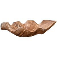 Wooden Leaf Bowl