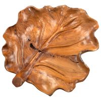 Wooden Leaf Bowl