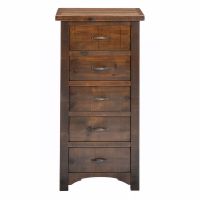 Woodland Park Rustic 5 Drawer Lingerie Chest