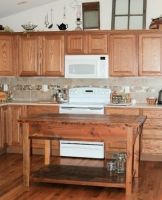 Barnwood Kitchen Island