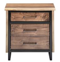 Modern Troubadour Three Drawer Nightstand