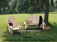 Contoured Comfort Log Lounge Chair