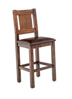 Western Winds Bar Stools in Antique Barnwood Finish