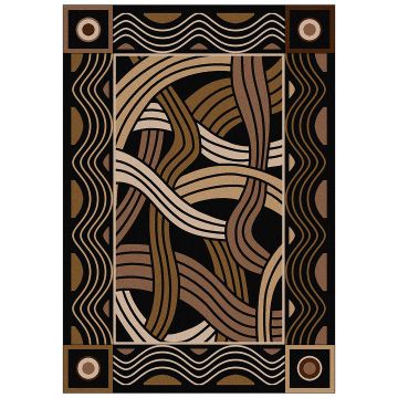 Hand Coiled Rug - Natural