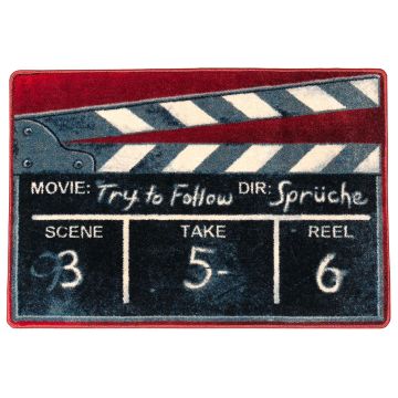 Clapperboard Entry Rug