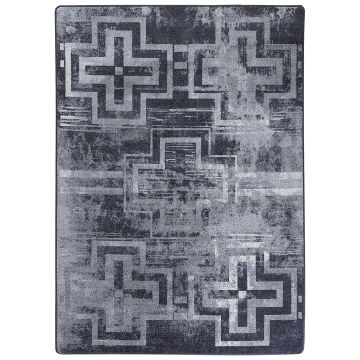 Distressed Bounty Rug - Asphalt