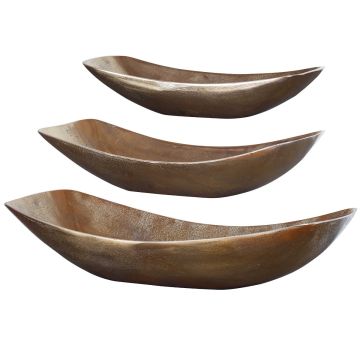 Anas Antique Brass Decorative Bowl Set