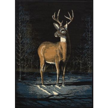 Winter Buck Rug