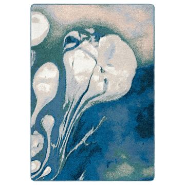 Abstract Jelly Fish Rug
