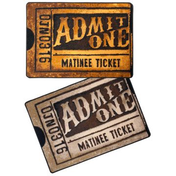 Admit One Entry Rugs