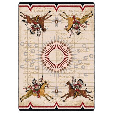 Battle Records Rug