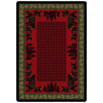 Bear Family Rug - Multi