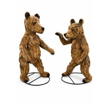 Cubs at Play Statue Set