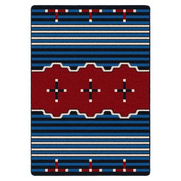 Big Chief Rug - Blue