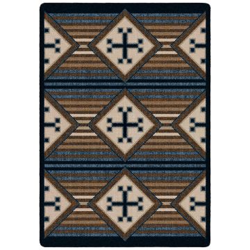 Bison Creek Rug - Black & Russet