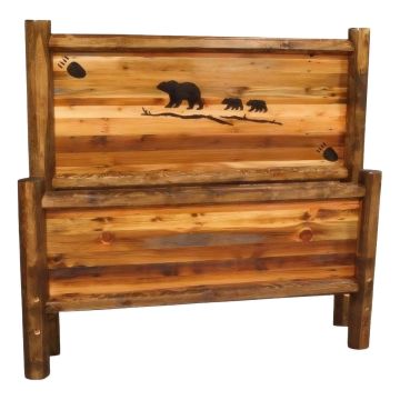 Canyon Country Deluxe Barnwood Bed