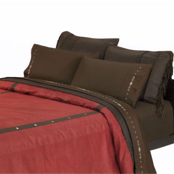 Cheyenne Red Bedding & Decor