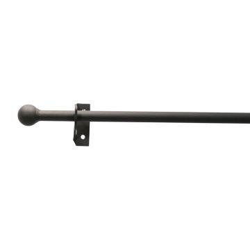 Wrought Iron Ball Curtain Rod