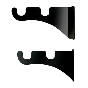 Wrought Iron DB Curtain Brackets