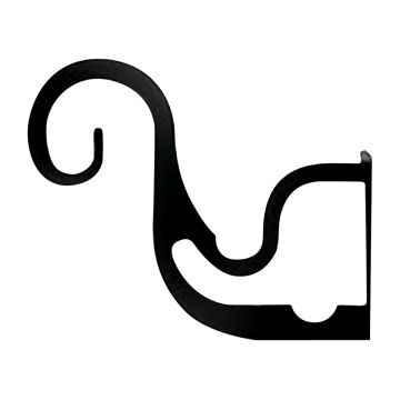 Wrought Iron DT Center Support Bracket