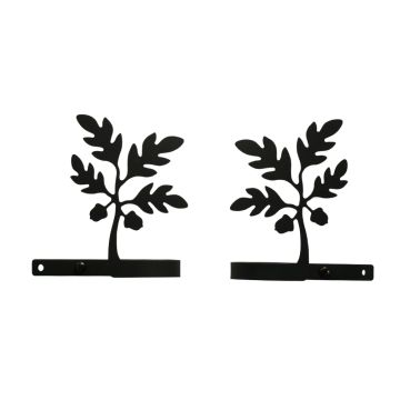 Wrought Iron Acorn Curtain Tie Backs