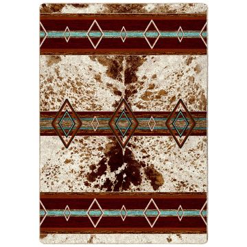 Fire Hide Rug