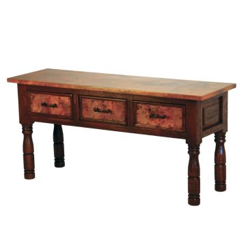 Copper Farm Console Table